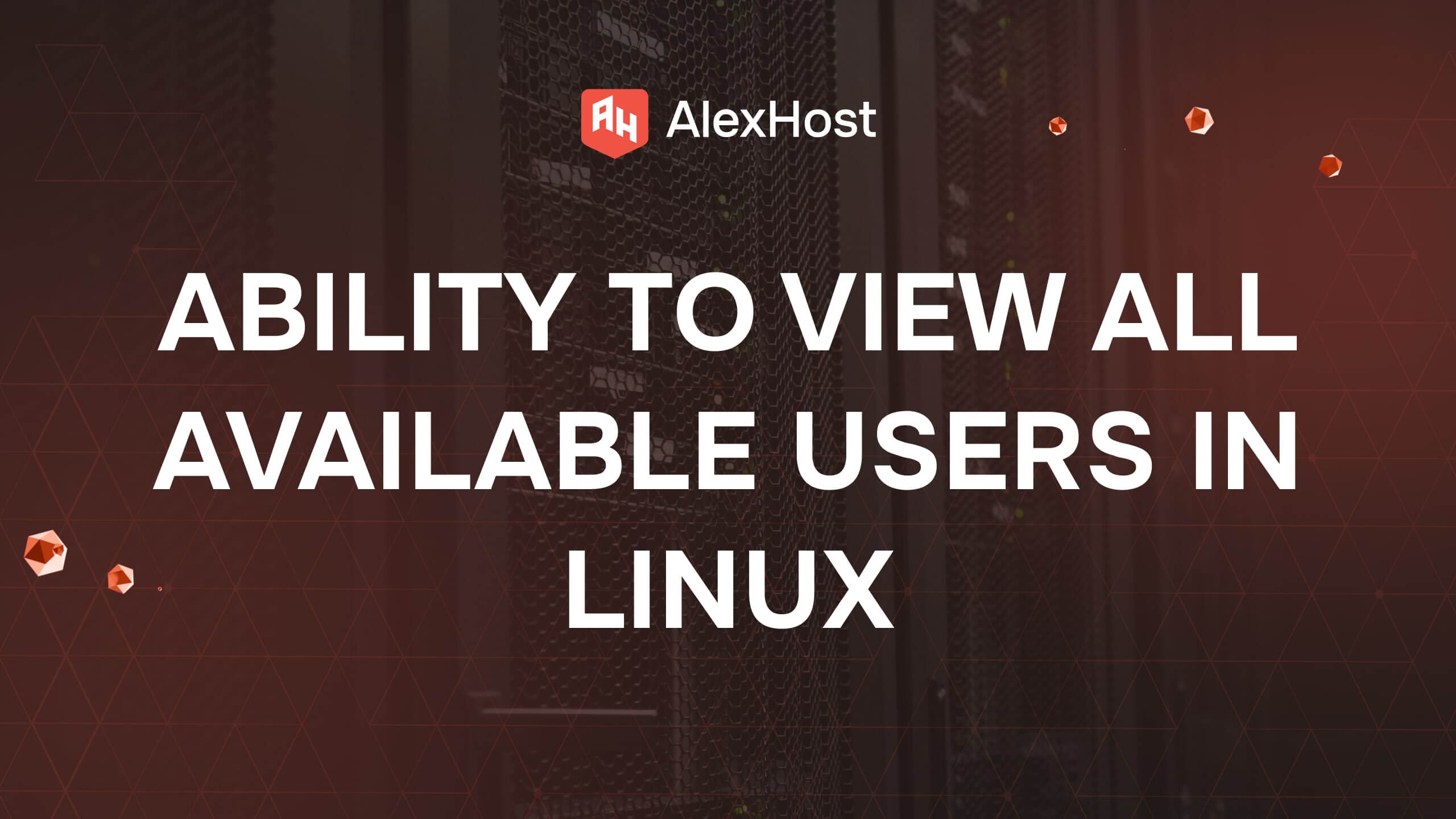Ability to view all available users in Linux