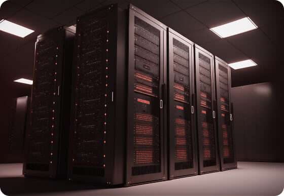 Engineer Repairing Server