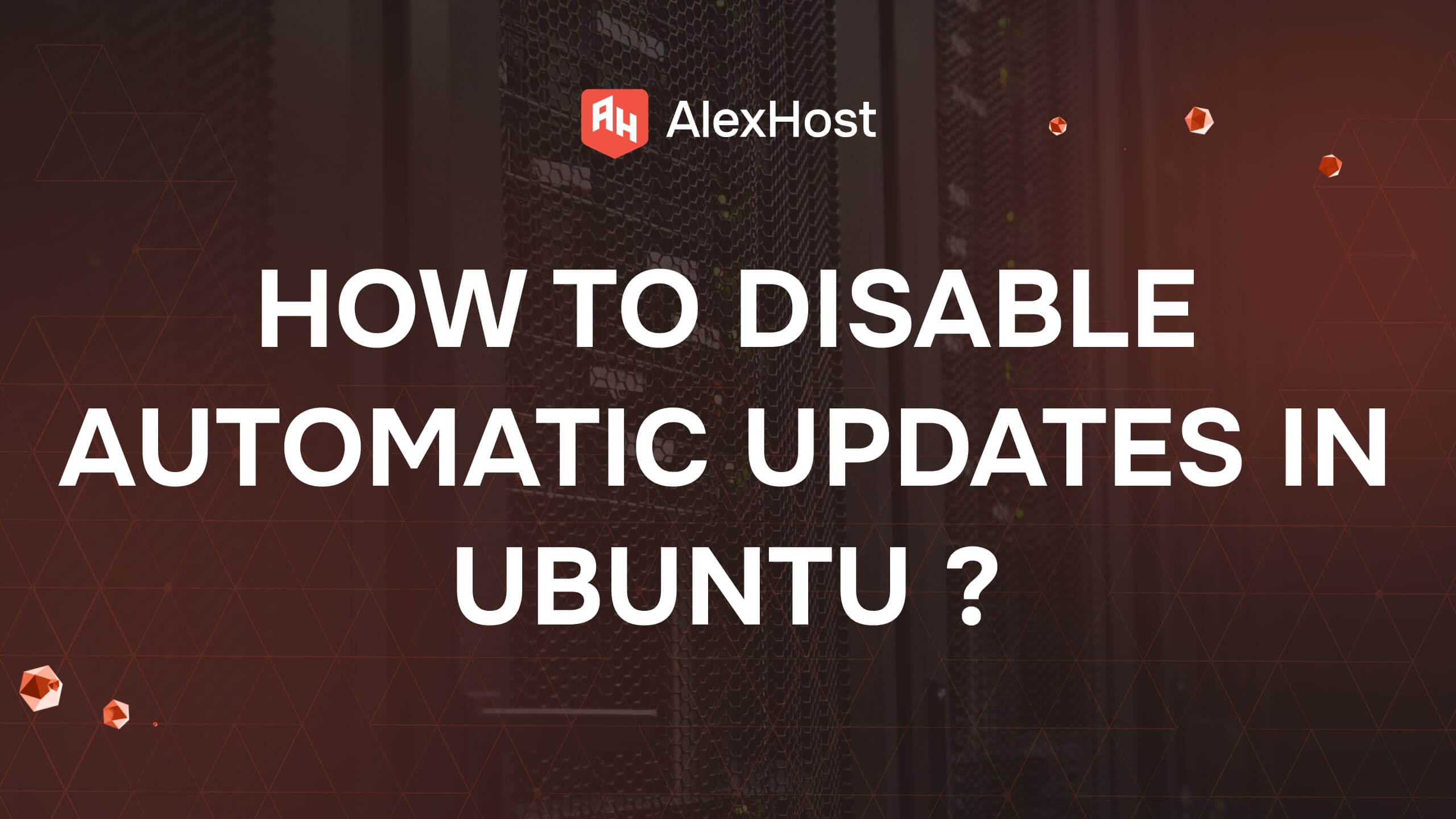 Como desativar as actualizações automáticas no Ubuntu?