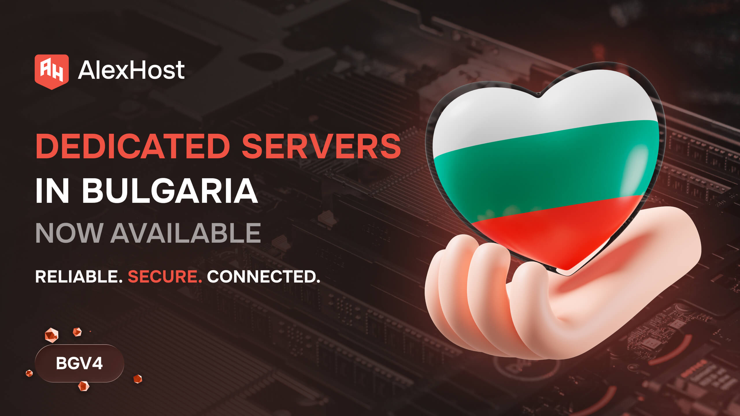 AlexHost führt leistungsstarke Dedicated Server in Bulgarien ein