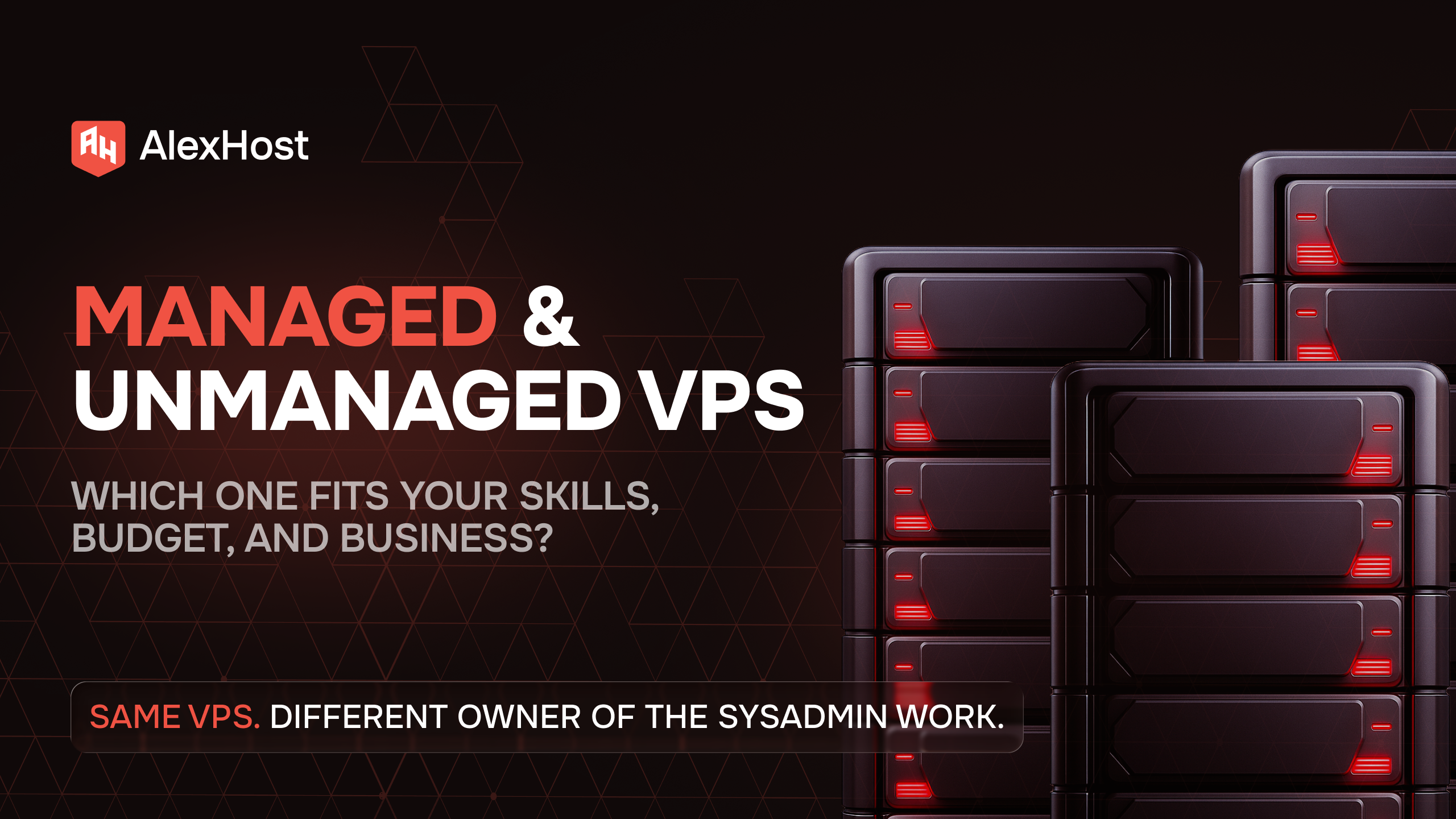 Managed vs Unmanaged VPS: Welches passt zu Ihren Fähigkeiten, Ihrem Budget und Ihrem Unternehmen?