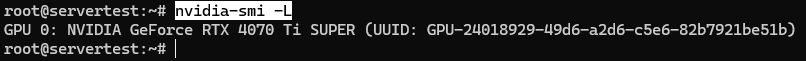 nvidia-smi-l